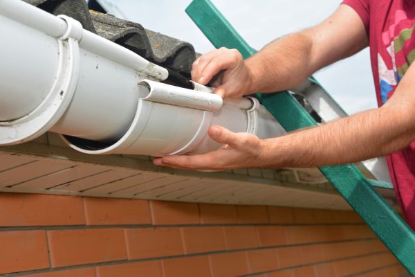 Large Gutter Repair in Henderson