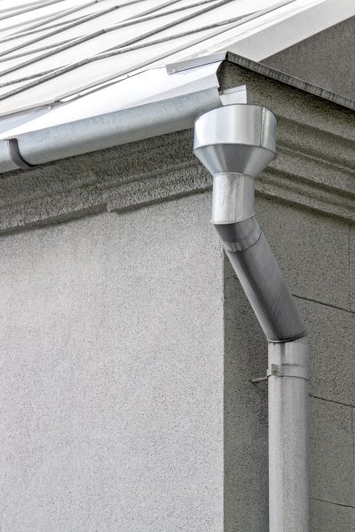 Galvanized Gutter Installation in Henderson