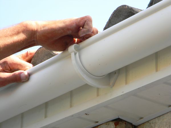 Plastic Gutter Repair in Henderson
